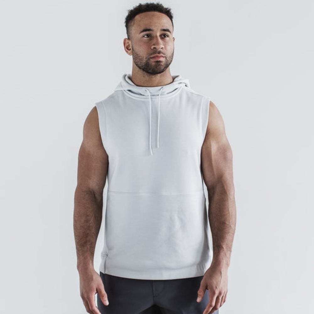 NoBull No Bull Men.s XXL Polartec Wind Pro Artic Sleeveless Cowl Hoodie Vest